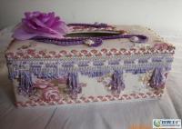 精致生活新選擇 帶珠蕾絲布藝紙巾盒，家居收納的點(diǎn)睛之筆